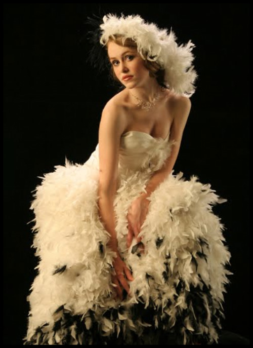 black and white dress of feathers black and white dress of feathers